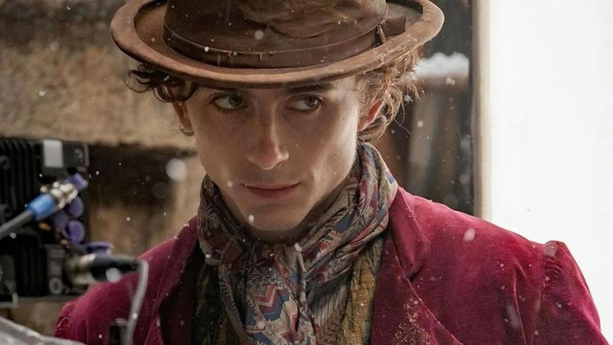 Timothée Chalamet en Wonka, que se estrena este miércoles.