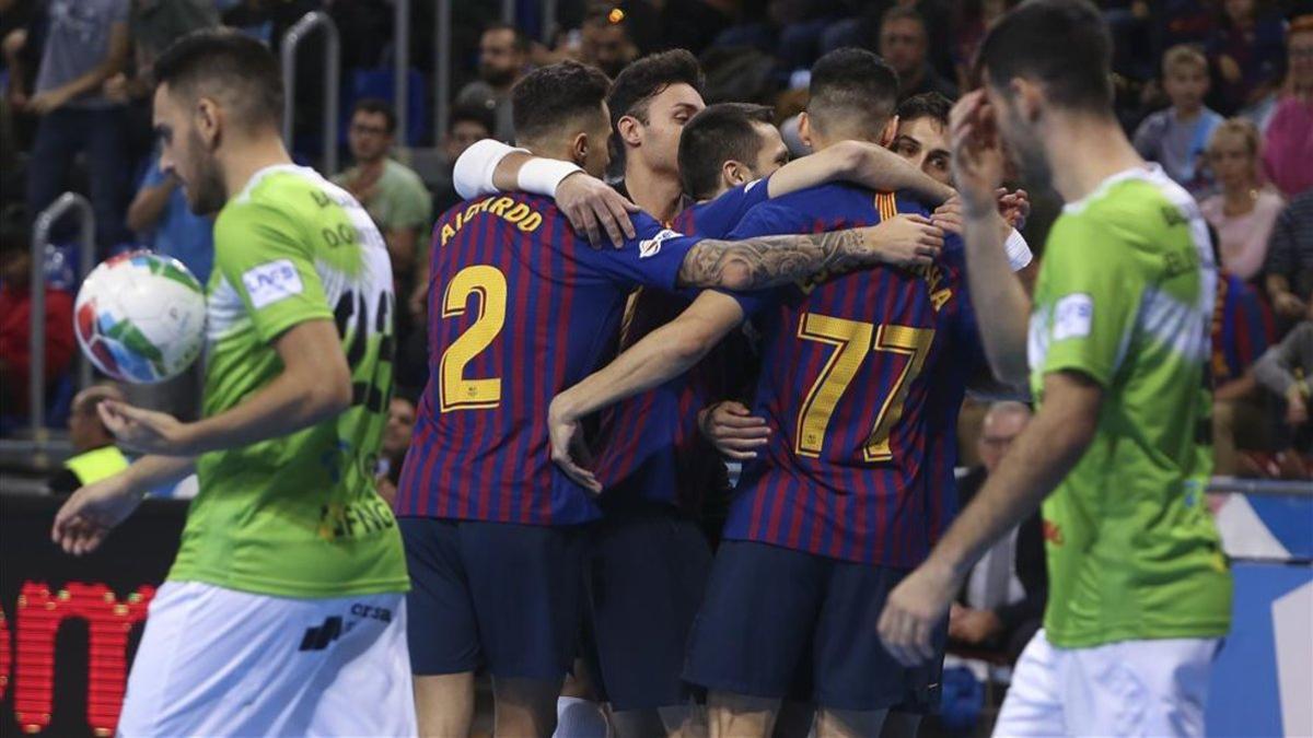 El Barça Lassa realizó su mejor partido de la temporada