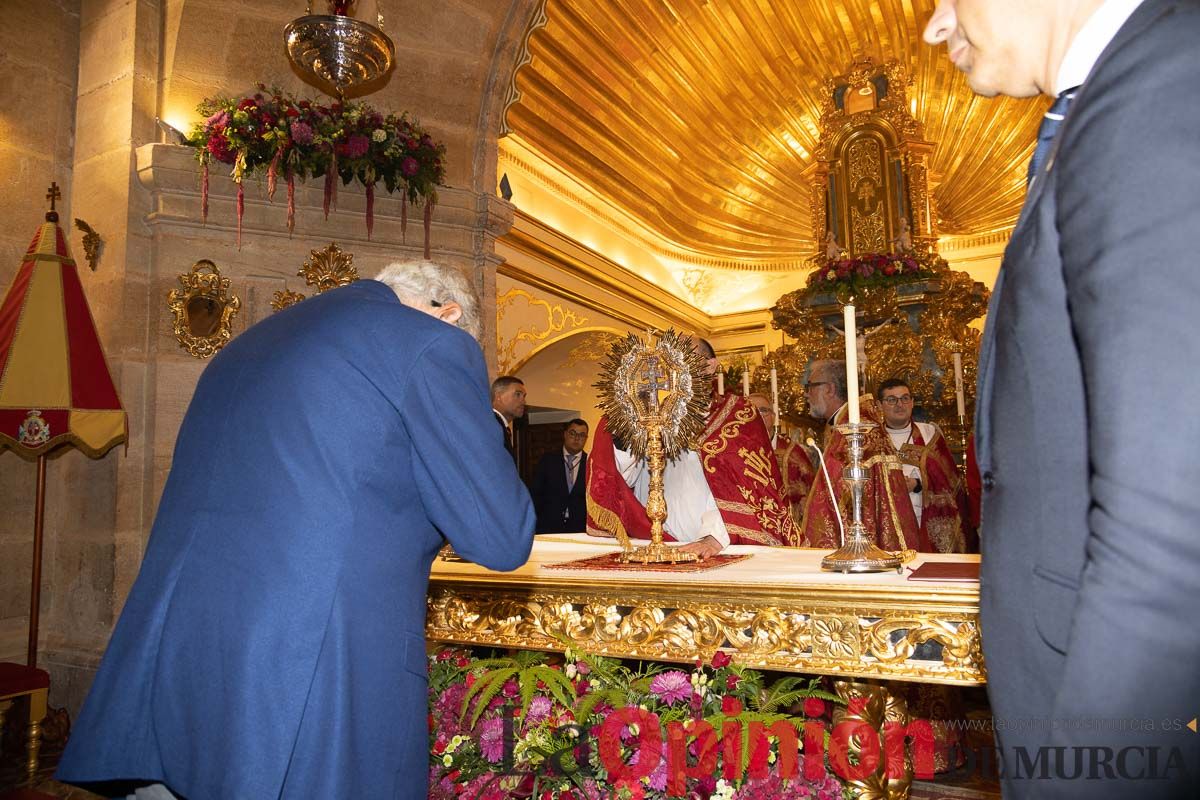 Procesión de exaltación de la Vera Cruz en Caravaca