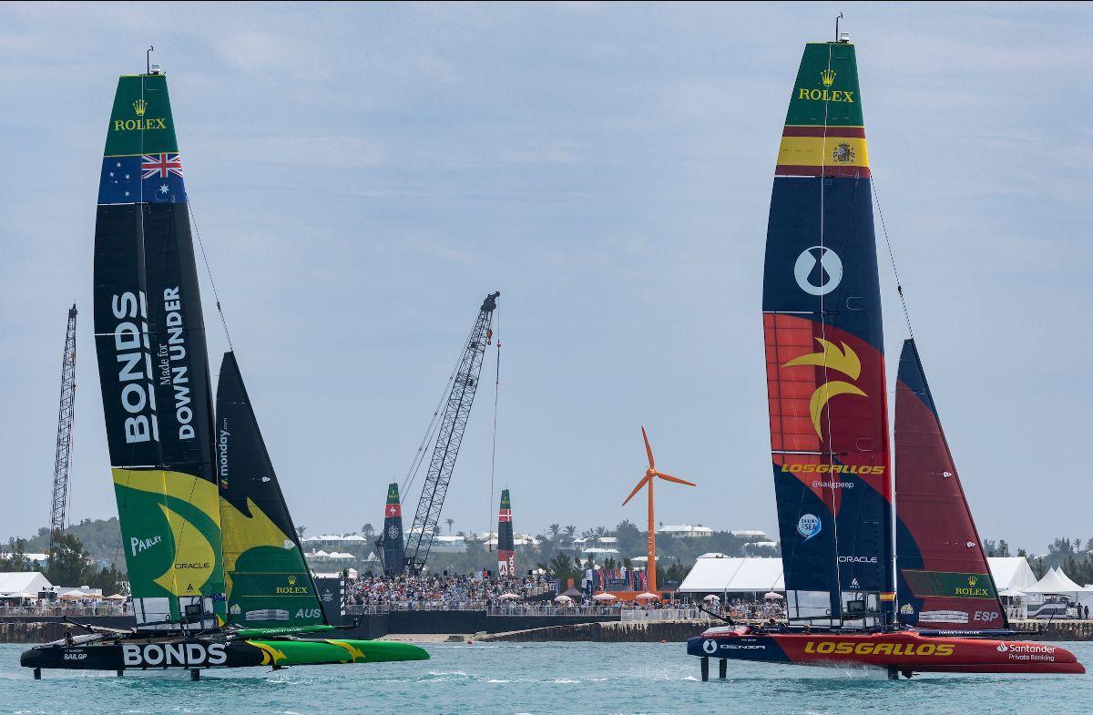 España escala a la tercera posición en la general de SailGP tras un gran segundo puesto en Bermudas.