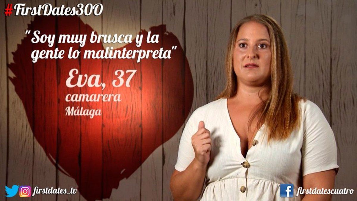 Alexia, en 'First dates': A mí, o me empotras o me empotras, necesito  sentirme sumisa