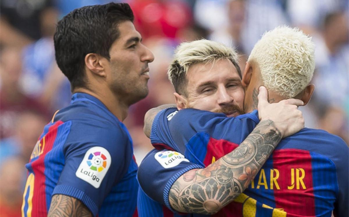 La MSN, una máquina de hacer goles