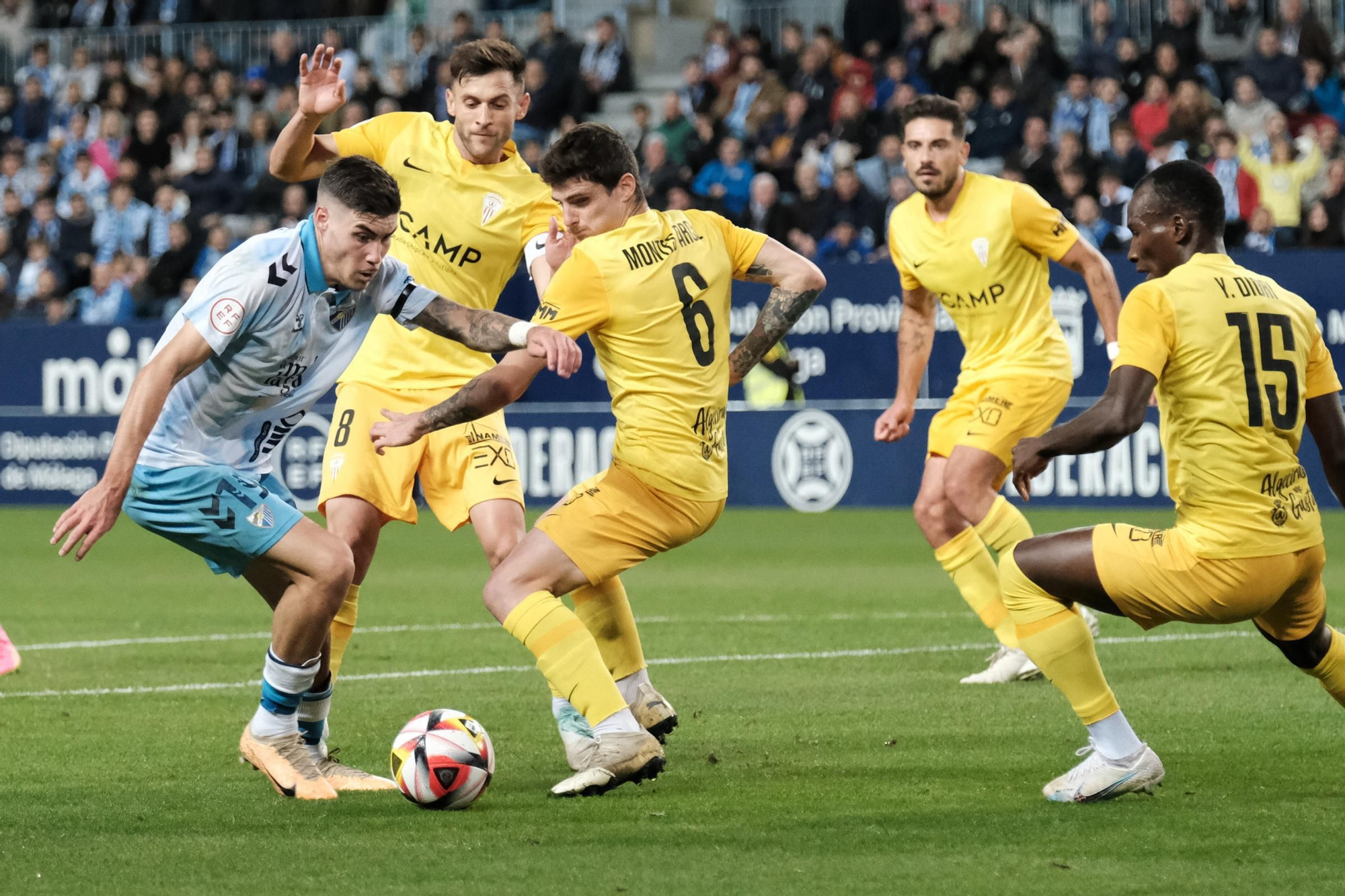 El Málaga CF - Algeciras CF, en imágenes