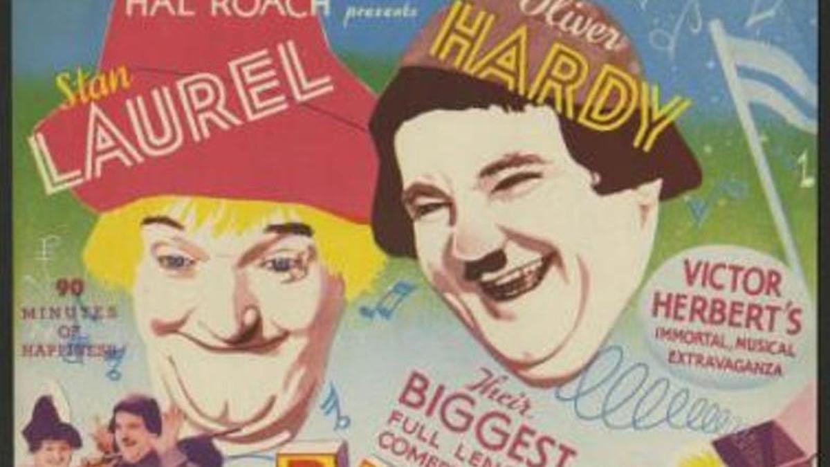 Portada de la película 'La marcha de los soldaditos de madera'.