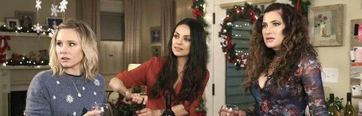 Kristen Bell, Mila Kunis y Kathryn Hahn.