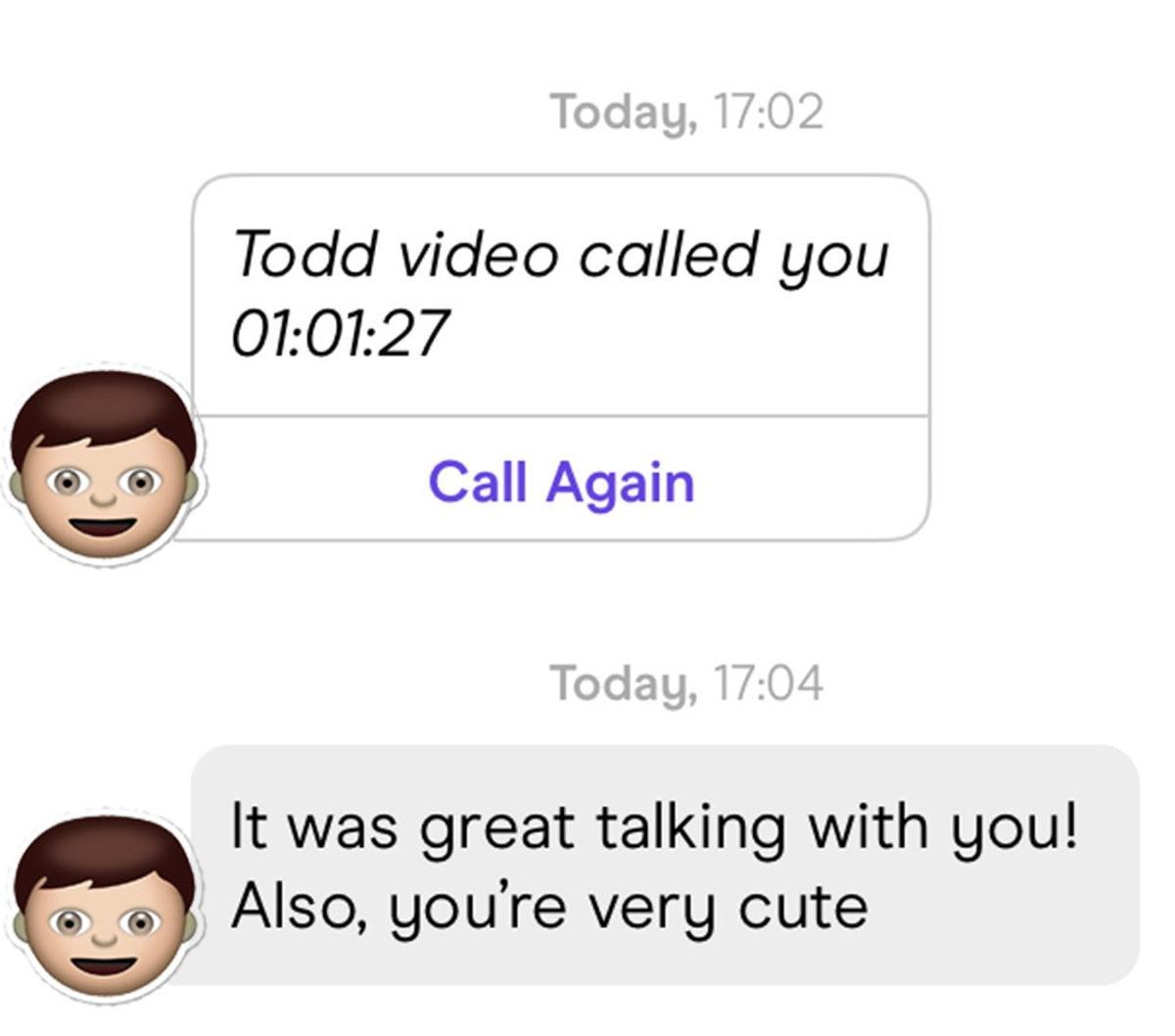 Video cita en inglés con Todd de Carmen Raya