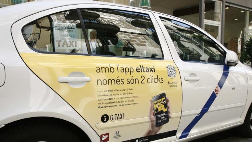 Un taxi, en una imatge d&#039;arxiu.