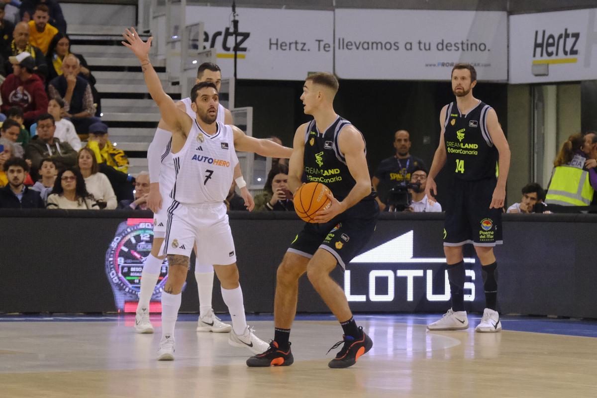 Baloncesto: Granca-Real Madrid | 02/03/2025  | 02/03/2025 | Fotógrafo: José Carlos Guerra