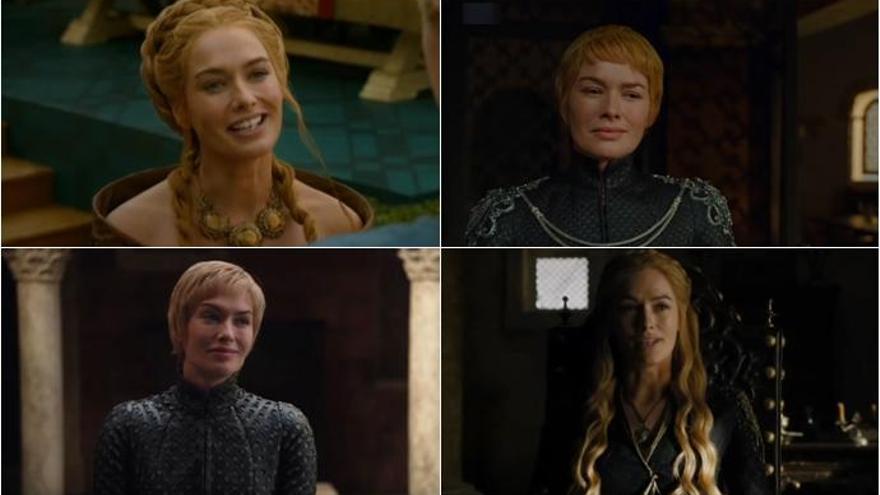 Cersei Lannister, de la melena larga a un corte pixie.