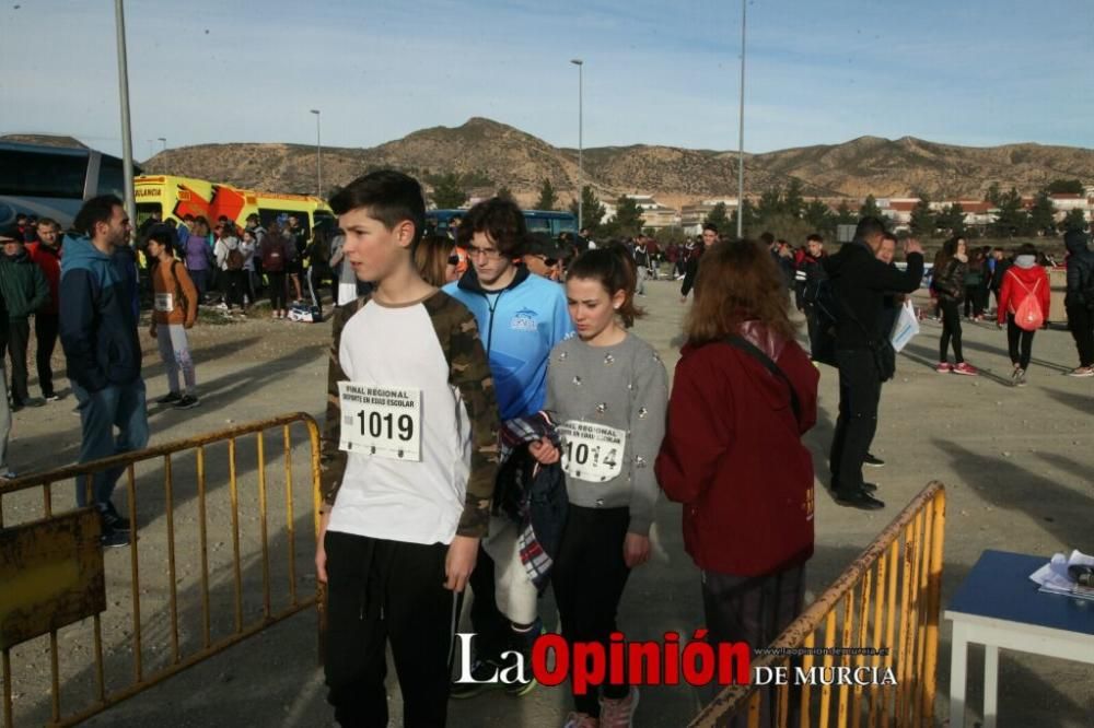 Final regional de campo a través infantil