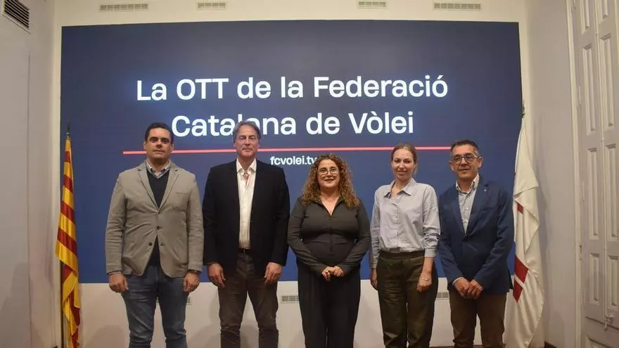 La FCVB estrena OTT: El 'Netflix' del volei català ja és una realitat