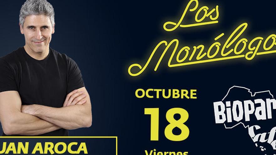 Este viernes 18 de octubre vuelven Los Monólogos de BIOPARC Café