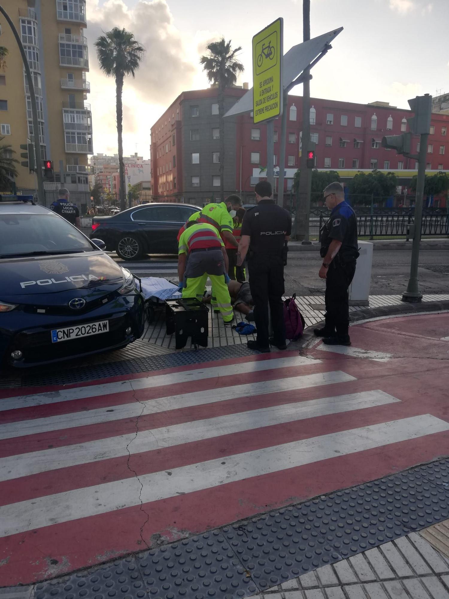 Un hombre apuñalado por un cigarro en Las Alcaravaneras