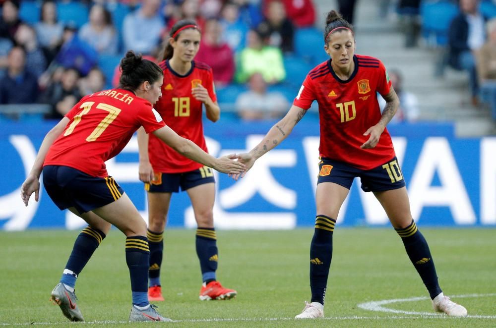 Mundial femenino: España - Sudáfrica