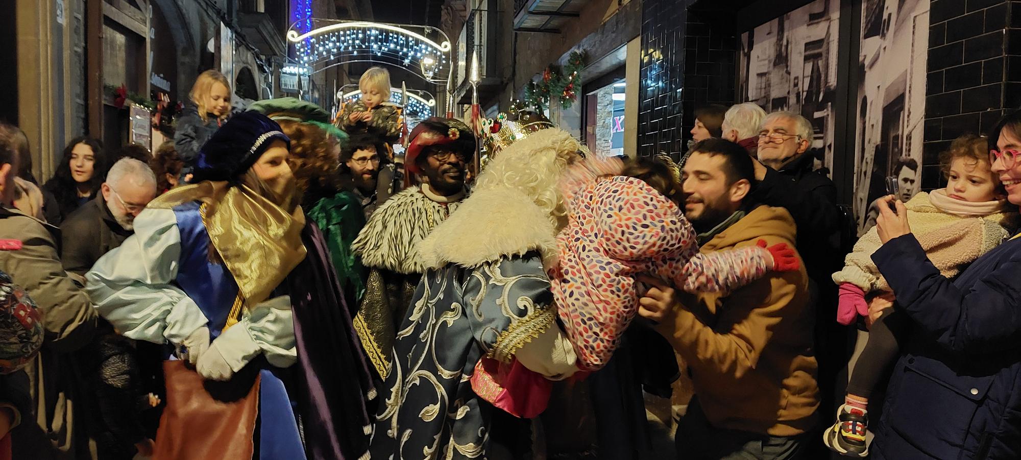 Els Reis Mags arriben a Solsona, en imatges