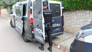 Policía Nacional en Valencia.