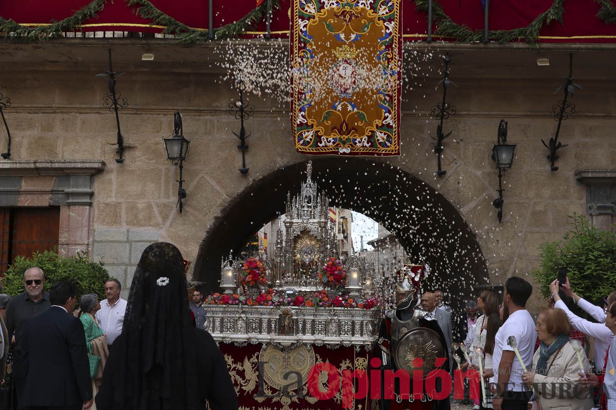 Fiestas de Caravaca: Procesión de regreso a la Basílica