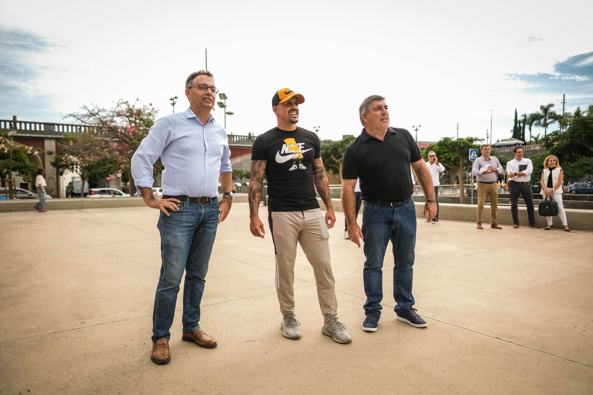 Nueva portería interactiva en Santa Cruz 