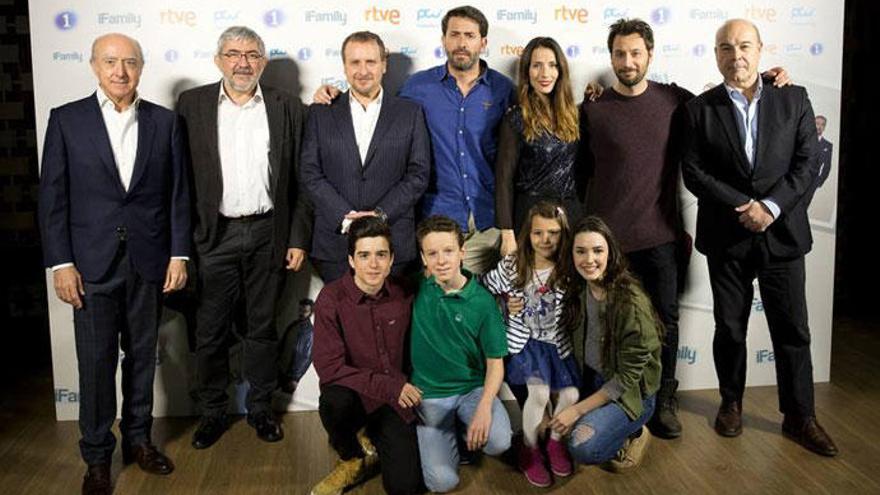 El reparto de la serie &#039;iFamily&#039; de La 1