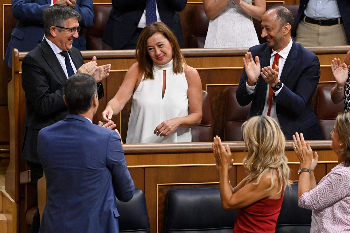 Francina Armengol, elegida nueva presidenta del Congreso