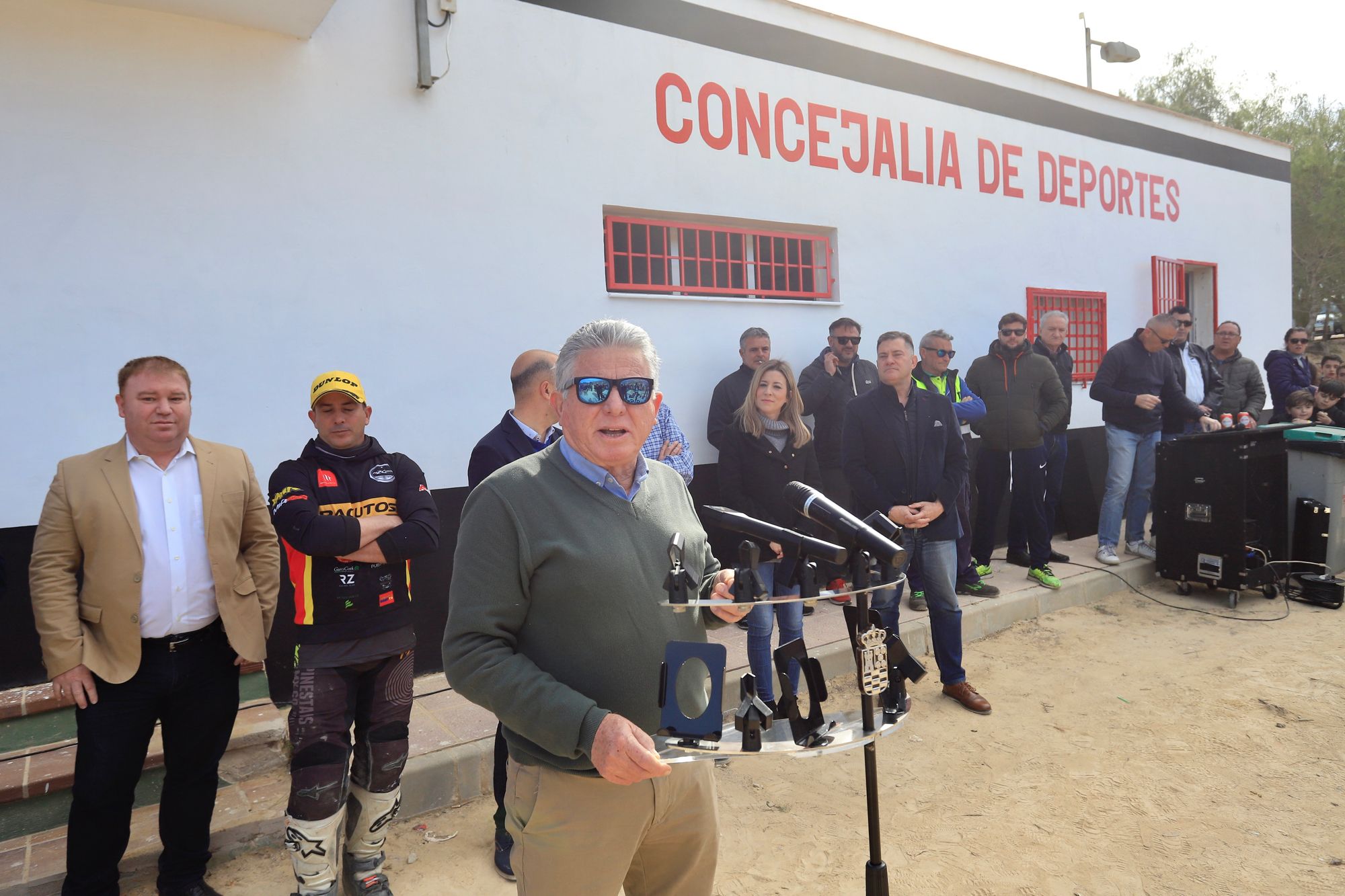 Inauguración del circuito de motos Ribera de Molina