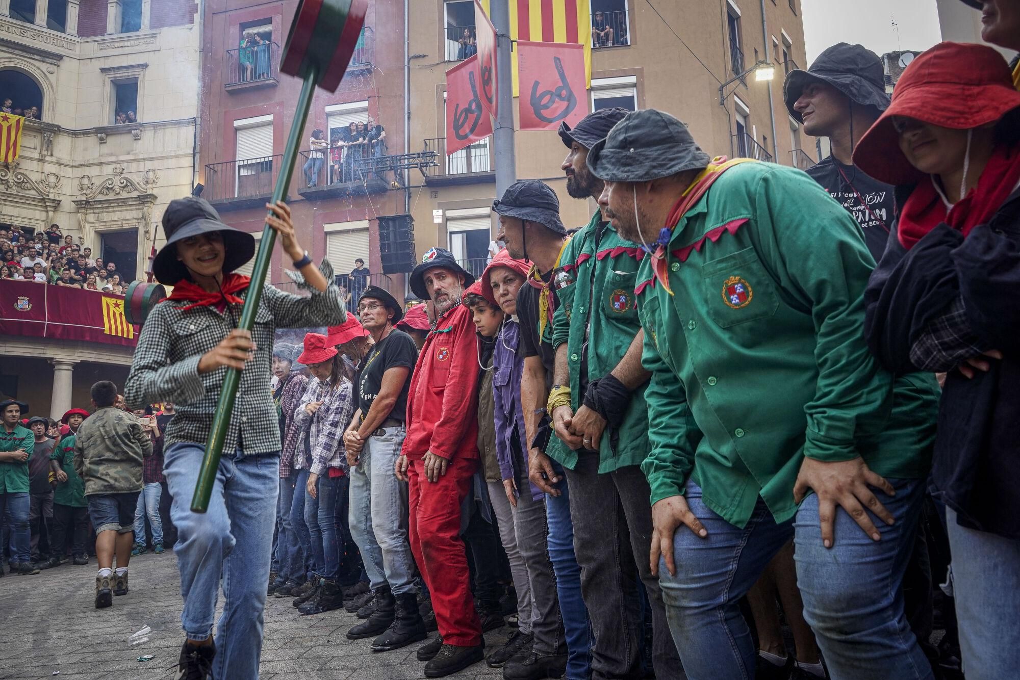 Així s'ha viscut el passacarrers de Patum de dissabte
