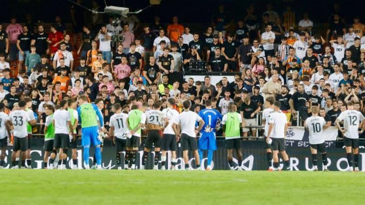 mensaje a Aguirre y a los jugadores