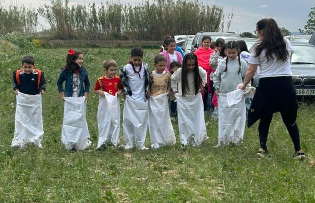 El jueves hubo juegos populares. |