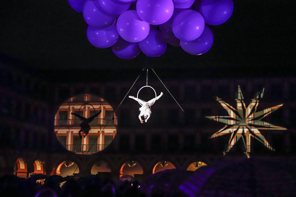 El espectáculo Musa de Lunas de La Corredera, en imágenes
