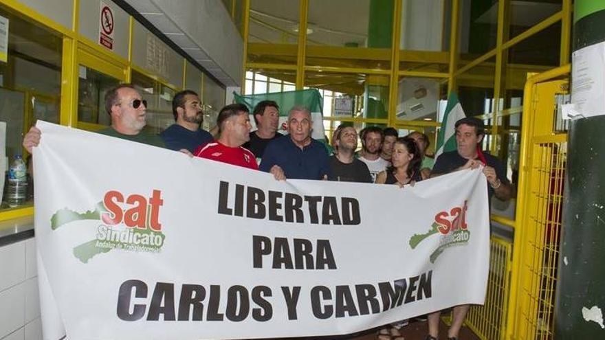 Abandona la cárcel el simpatizante del 15M condenado por participar en un piquete