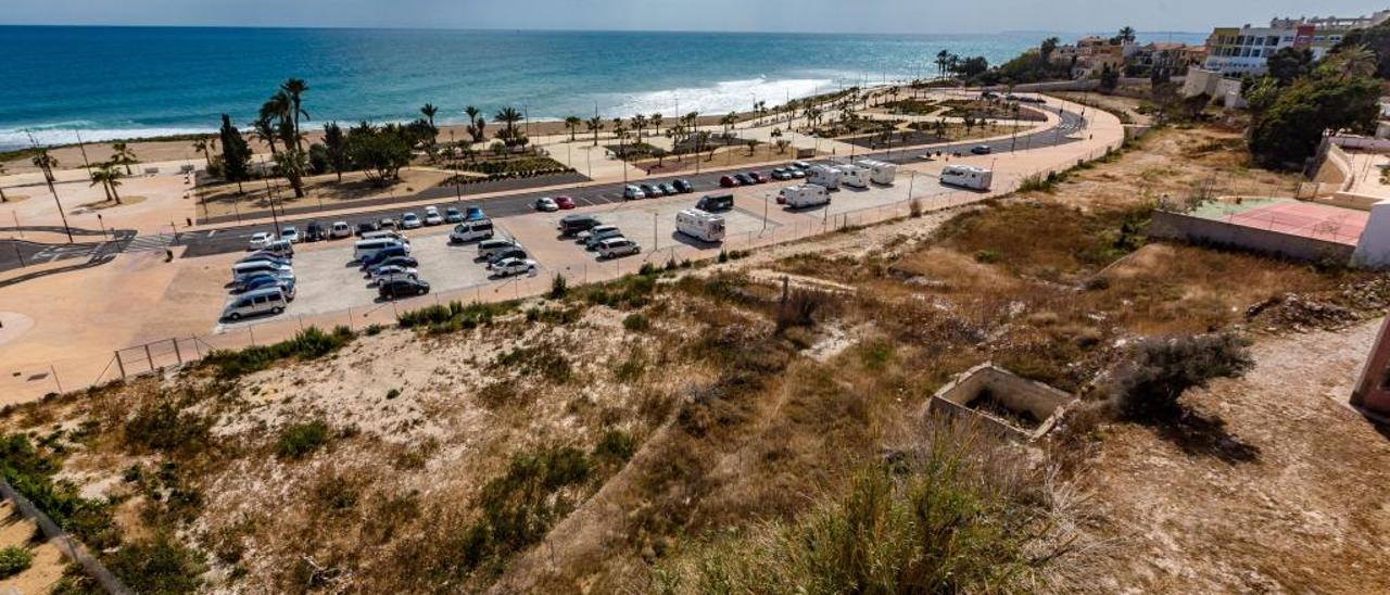 Vista del plan parcial de La Vila donde están ubicados los terrenos.