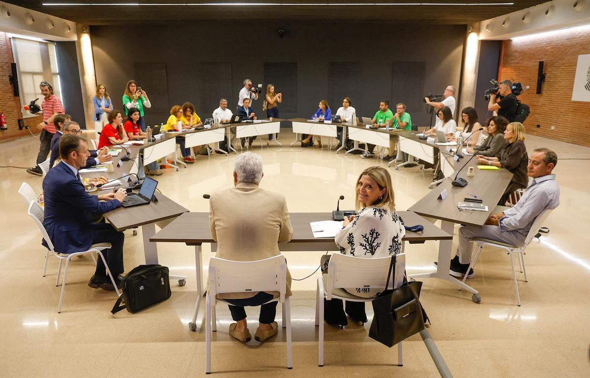 La reunión de sindicatos y Conselleria de Educación de este martes