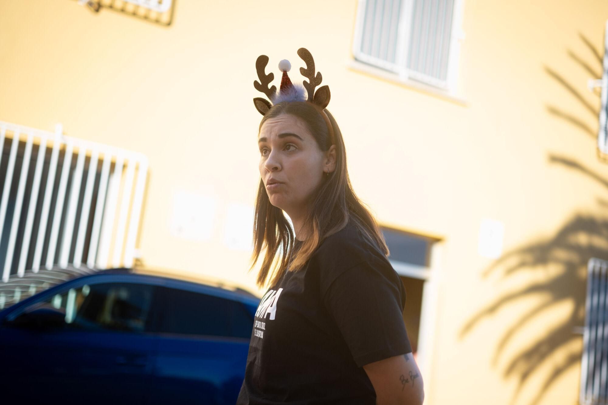 Fiesta de Navidad en el colegio Santa Cruz de California