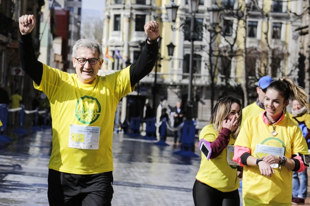 Carrera solidaria contra el hambre en Oviedo