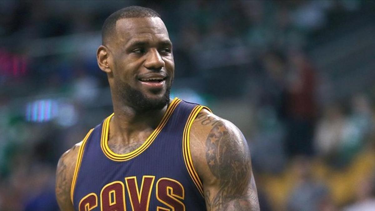 Lebron James, estrella de Cleveland Cavaliers.