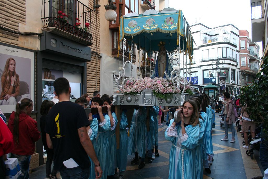 Procesión de papel en Lorca