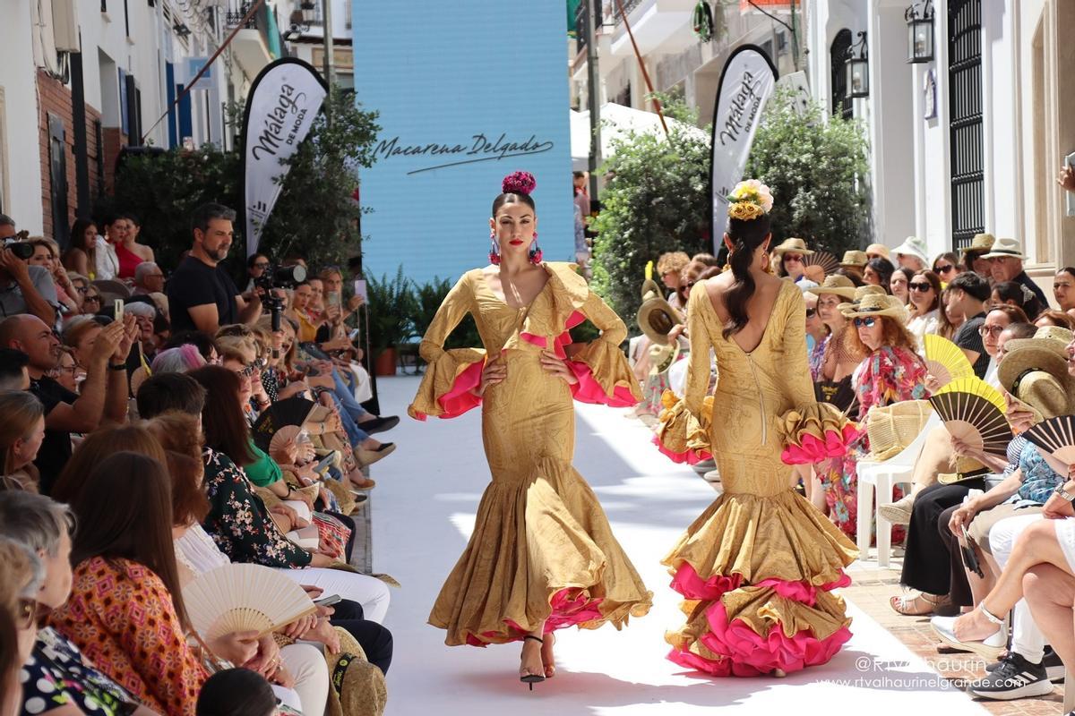 Alhaurín el Grande celebra la pasarela de moda flamenca por segundo año.
