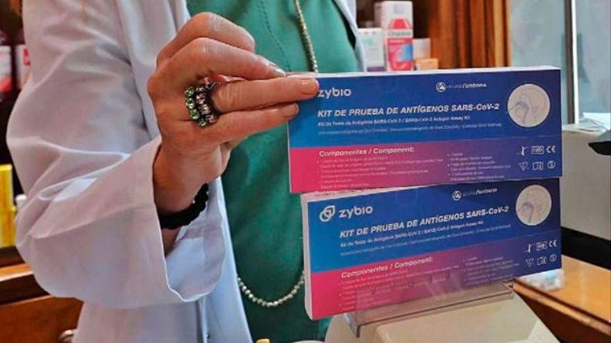 Casi el 9% de los positivos por covid en Mallorca, por los autotest de las farmacias