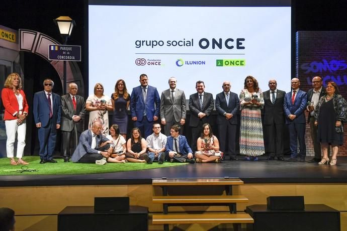 18-06-19 GENTE Y CULTURA. TEATRO GUINIGUADA. LAS PALMAS DE GRAN CANARIA. Asuntos Sociales. La ONCE Canarias entrega sus Premios Solidarios 2019. Fotos: Juan Castro.  | 19/06/2019 | Fotógrafo: Juan Carlos Castro