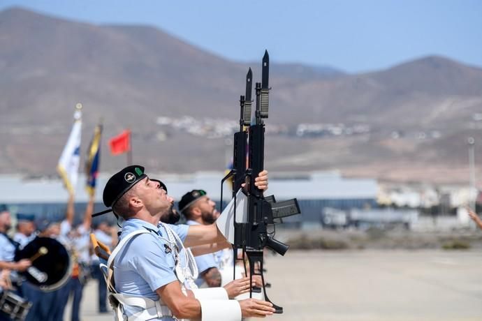 22-06-20   GENTE Y CULTURA. BASE AEREA DE GANDO. INGENIO TELDE.  Toma de  posesión Juan Pablo Sánchez de Lara como nuevo jefe del Mando Aéreo de Canarias Fotos: Juan Castro.  | 22/06/2020 | Fotógrafo: Juan Carlos Castro