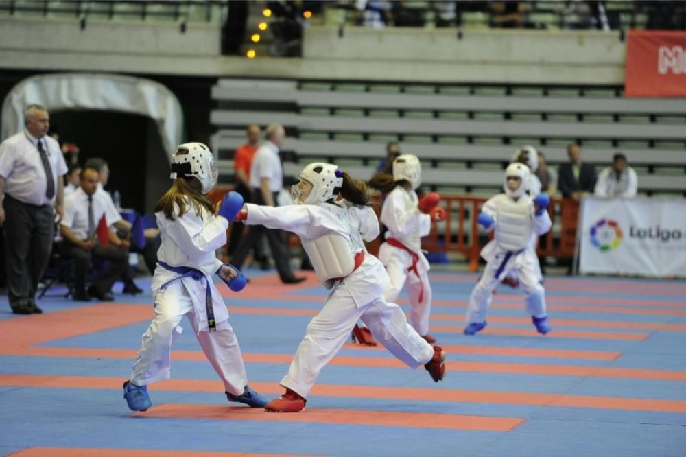 Podium del Campeonato de Kárate