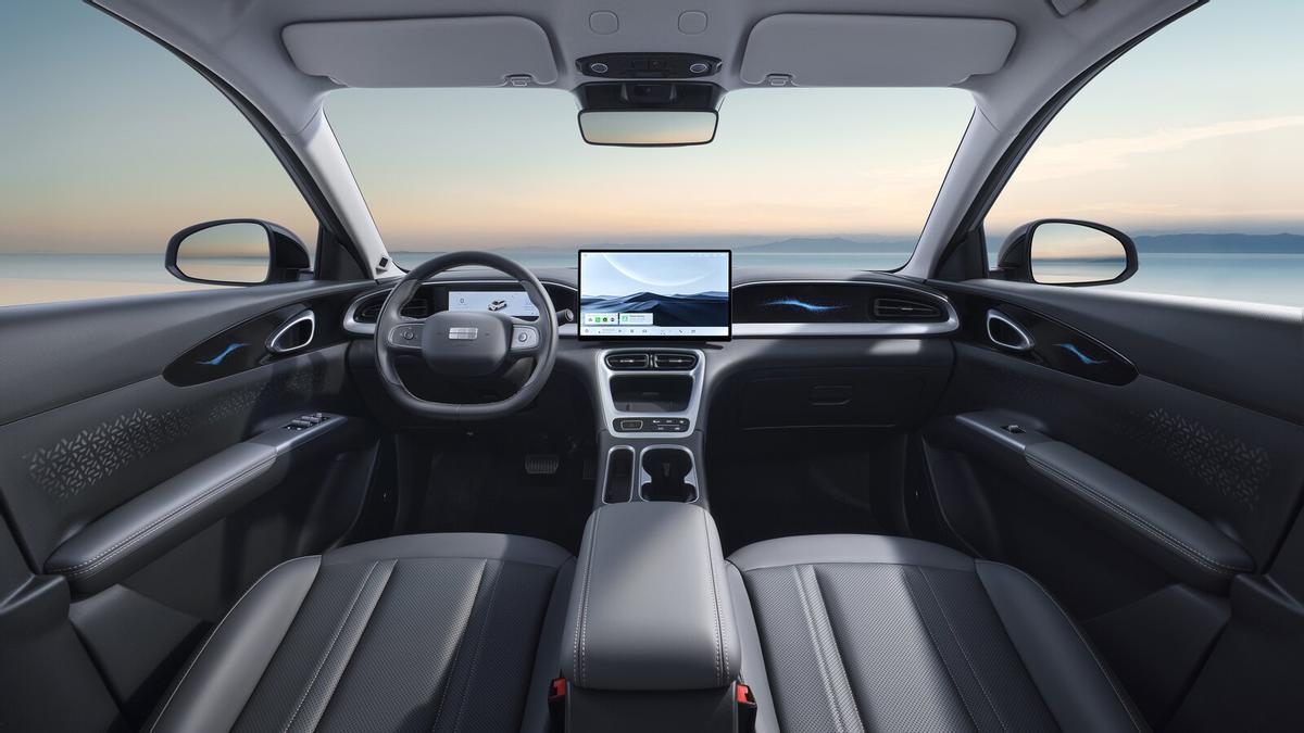 Interior del Geely E2