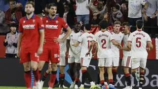El Sevilla se reencuentra con la victoria y frena la inercia de Arrasate con Osasuna