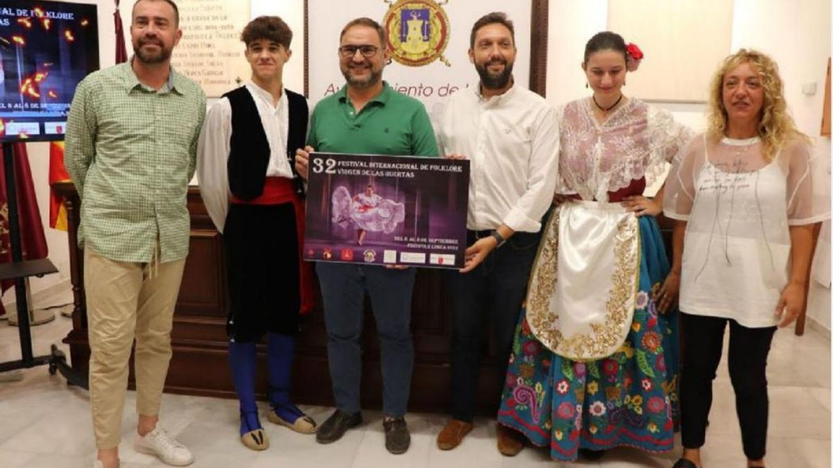 Presentación del Festival Internacional de Folclore Virgen de las Huertas de Lorca. | AYTO DE LORCA