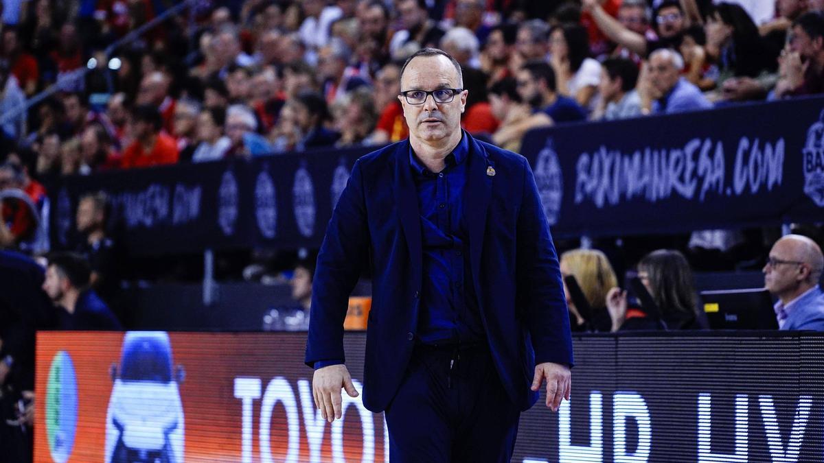 Diego Ocampo va tornar a viure un mal moment a la banqueta manresana