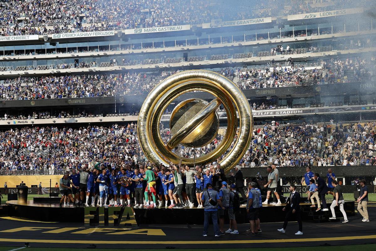 El estadio East Rutherford, New Jersey - cerca de Nueva York - en la final del Mundial de Clubes de 2025, alojará la final del Mundial de Fútbol 2026