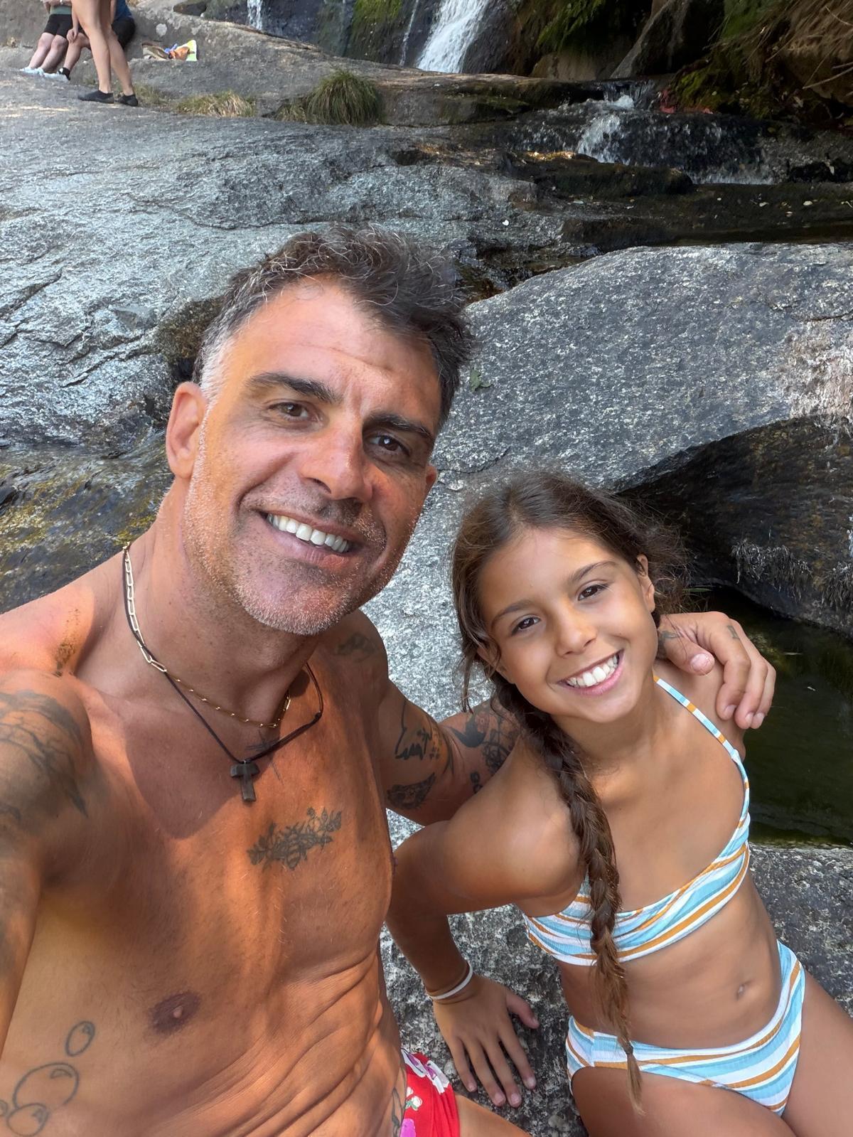 La aventura peregrina de Óscar Pereiro y su hija Catalina, en imágenes La aventura peregrina de Óscar Pereiro y su hija Catalina, en imágenes