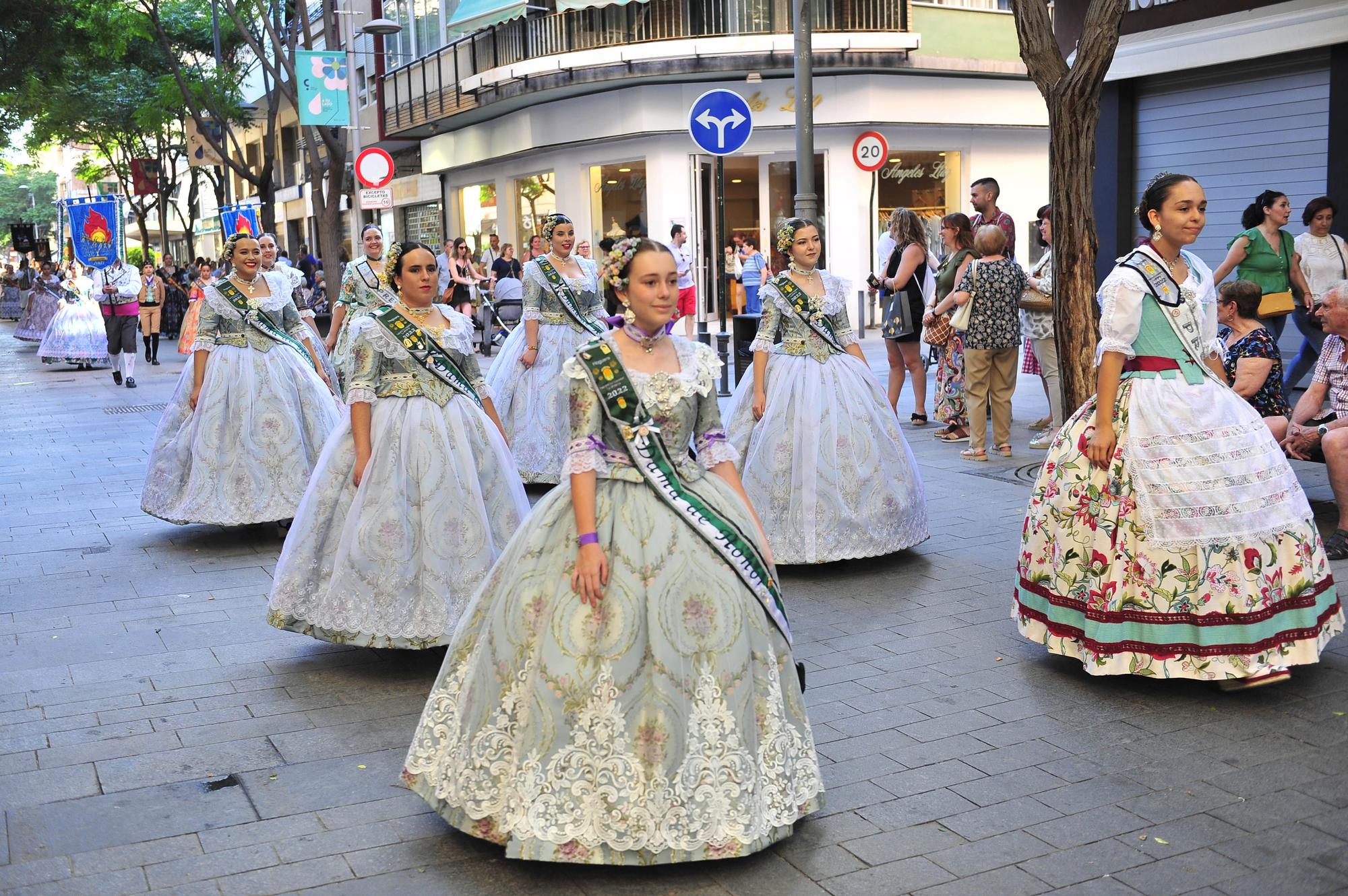 Desfile extraordinario 75 aniversario de las Hogueras, San Vicente del Raspeig