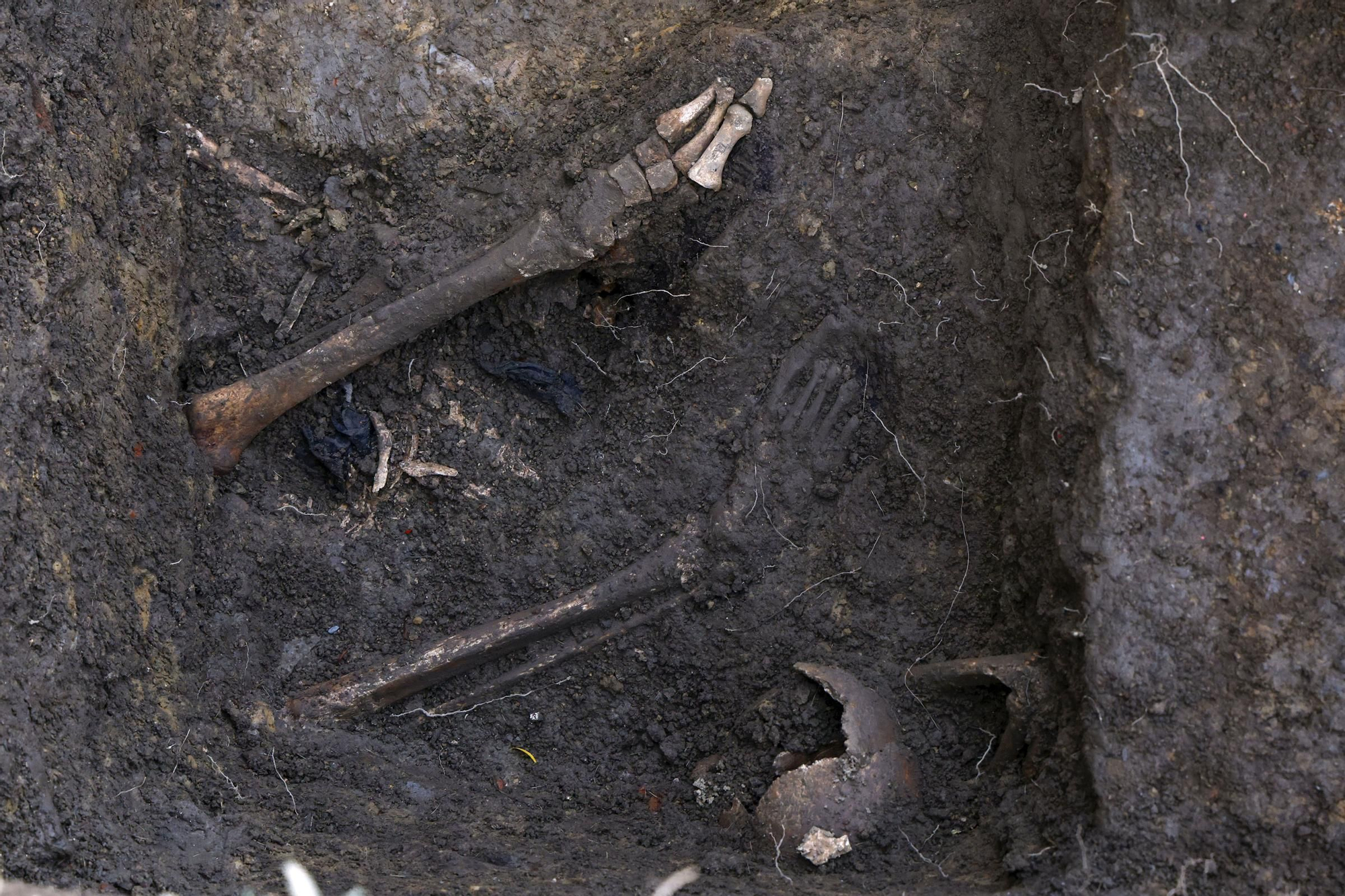 Hallada una fosa común en Narón donde podría haber 50 víctimas del franquismo