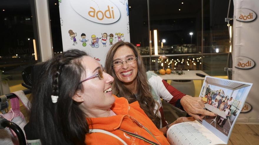 Calendario solidario de la Asociación de Ocio Ocupacional para Personas con Discapacidad Intelectual de Alicante